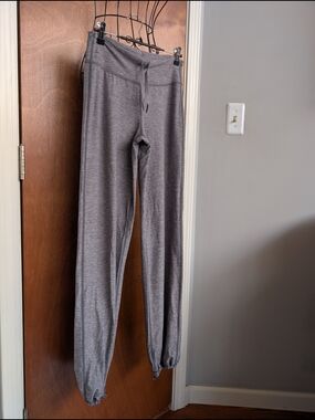 Women's Gray Drawstring Jogger Pants